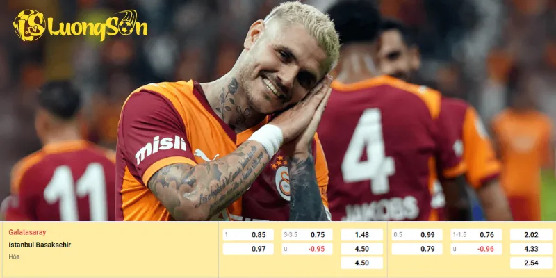 Chi tiết kèo Galatasaray vs Basaksehir