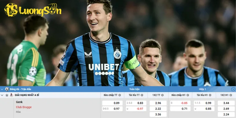 Chi tiết kèo Genk vs Club Brugge