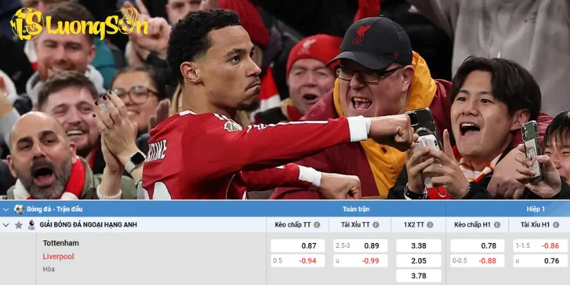 Chi tiết kèo Tottenham vs Liverpool