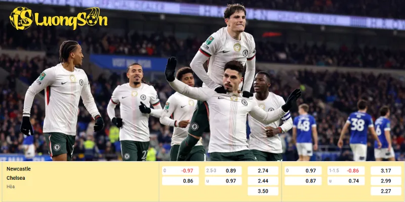Số bàn thắng trận Newcastle vs Chelsea có thể ít