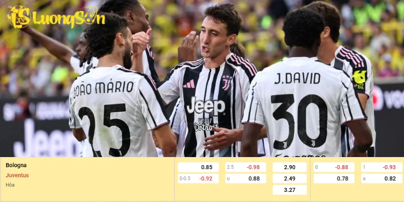 Soi kèo chi tiết trận đấu Bologna vs Juventus