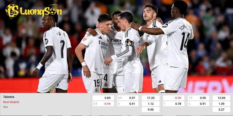 Soi kèo chi tiết trận Talavera vs Real Madrid