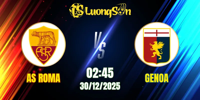 Soi Kèo Tài Xỉu, Phạt Góc Trận AS Roma vs Genoa, 02h45 Ngày 30/12