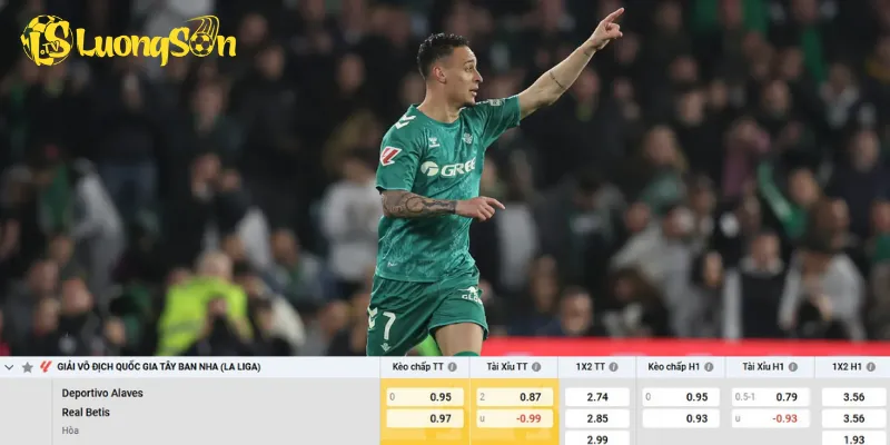 Chi tiết kèo Alaves vs Real Betis