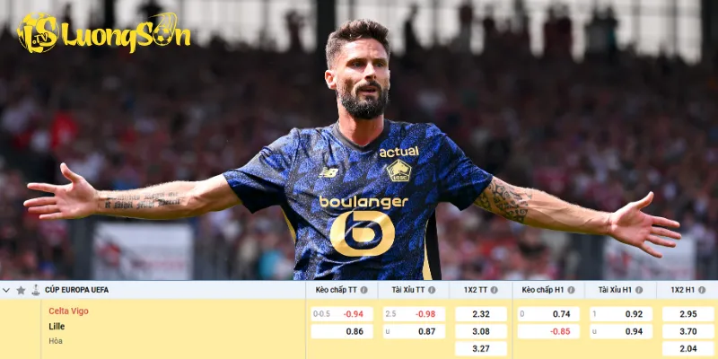Chi tiết kèo Celta Vigo vs Lille