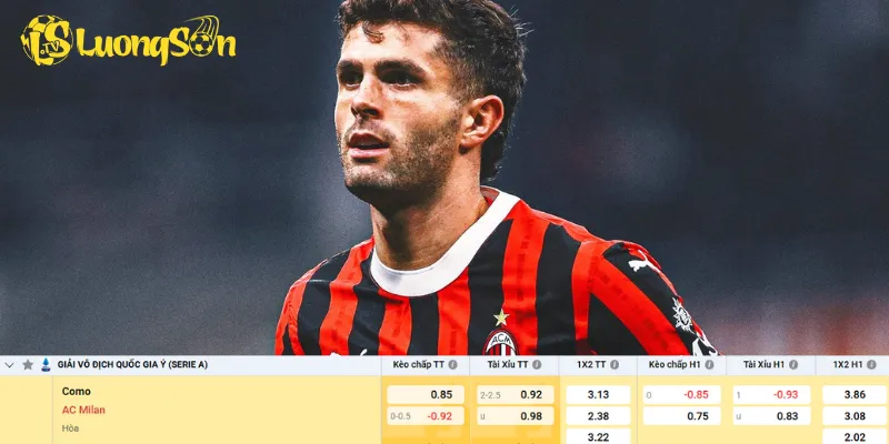 Chi tiết kèo Como vs AC Milan
