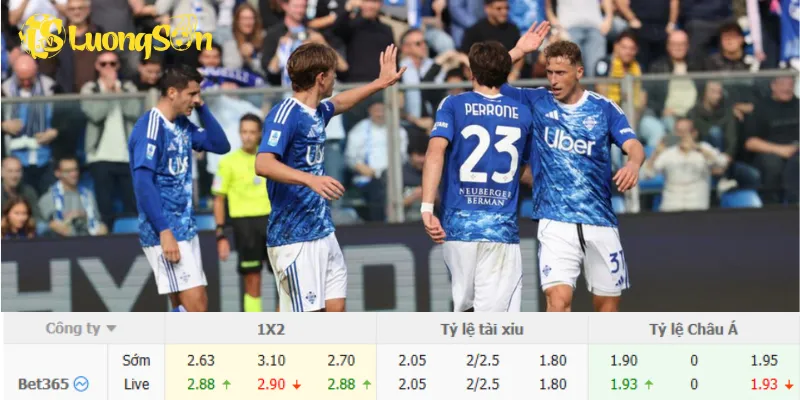 Chi tiết kèo Lazio vs Como