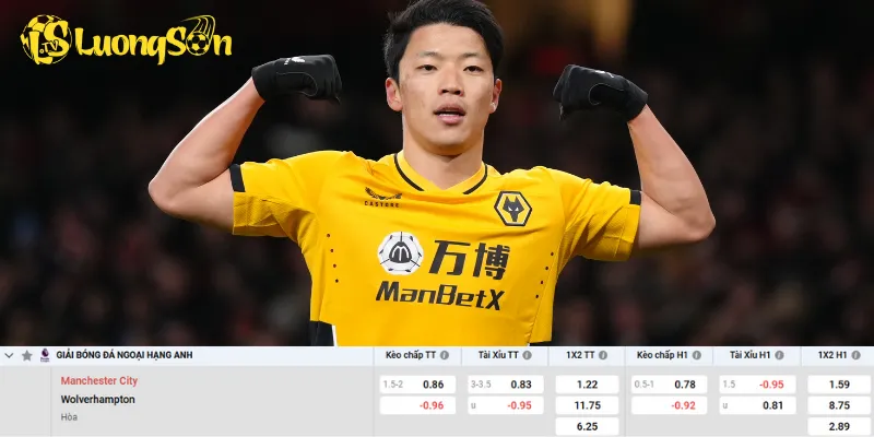 Chi tiết kèo Man City vs Wolves