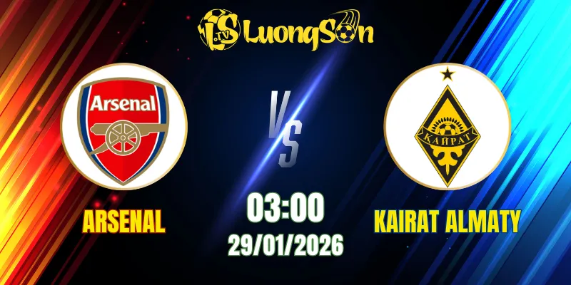Soi Kèo Tài Xỉu, Phạt Góc Trận Arsenal vs Kairat Almaty, 03h00 Ngày 29/01