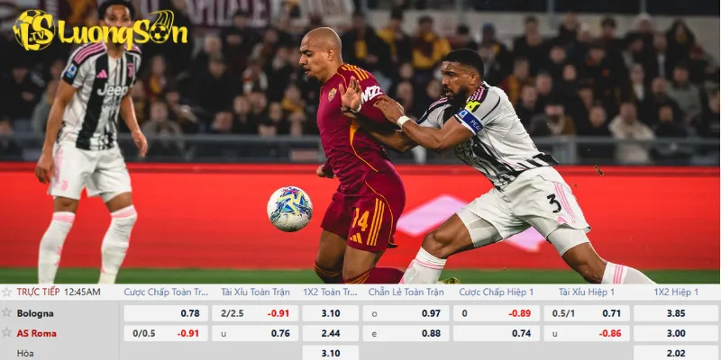 Chi tiết kèo Bologna vs AS Roma