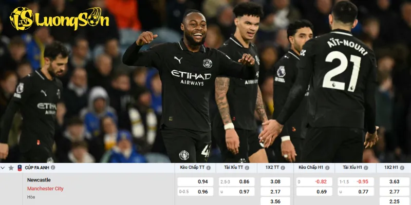 Chi tiết kèo Newcastle vs Man City