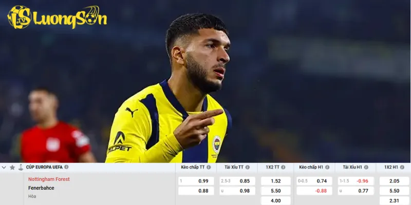 Chi tiết kèo Nottingham Forest vs Fenerbahce