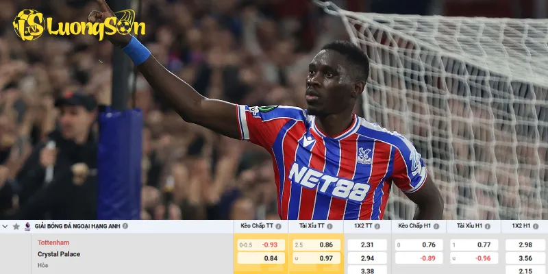 Chi tiết kèo Tottenham vs Crystal Palace