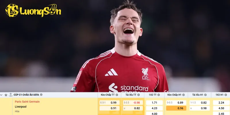 Chi tiết kèo PSG vs Liverpool