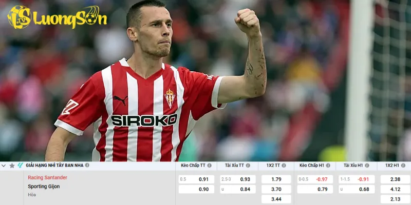 Chi tiết tỷ lệ kèo trận đấu Racing Santander vs Sporting Gijon